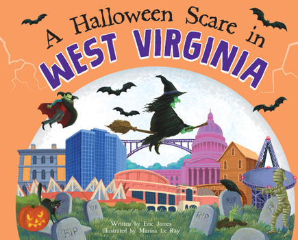 Hardcover A Halloween Scare in West Virginia Book