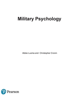 Textbook Binding Military Psychology Book