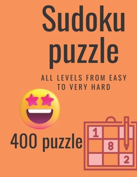 Paperback Sudoku puzzle All levels from EASY to VERY HARD Book