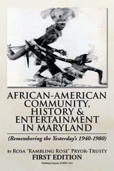 Paperback African-American Community, History & Entertainment in Maryland Book
