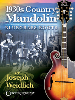 Paperback 1930s Country Mandolin: Bluegrass Roots Book