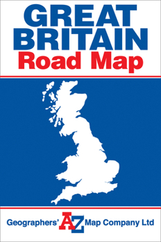 Paperback Great Britain A-Z-Road Map Book