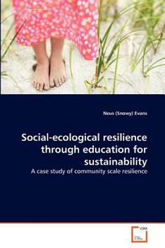 Paperback Social-ecological resilience through education for sustainability Book