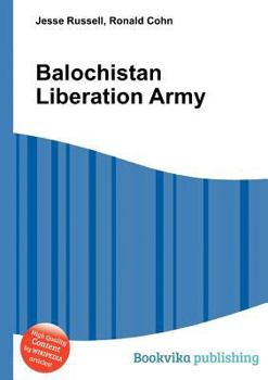 Paperback Balochistan Liberation Army Book