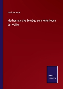 Paperback Mathematische Beiträge zum Kulturleben der Völker [German] Book