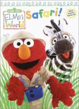Paperback Elmo's World: Safari (Color Plus Textured Cards) Book