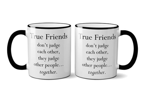 Kitchen True Friends Dont Judge Each O Book