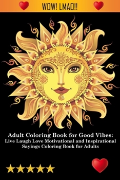 Paperback Adult Coloring Book for Good Vibes Book