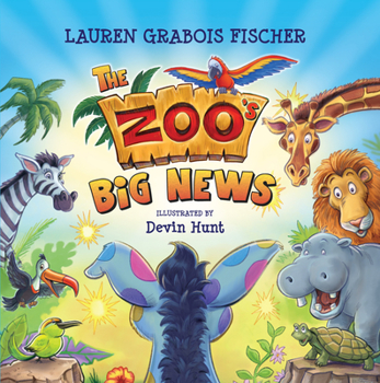 Hardcover The Zoo's Big News Book
