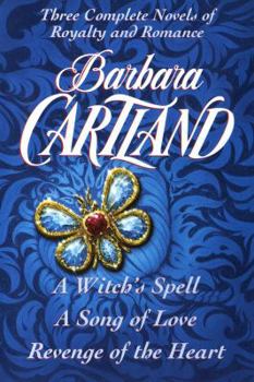 Hardcover Barbara Cartland: Three Complete Novels: Royalty and Romance Book
