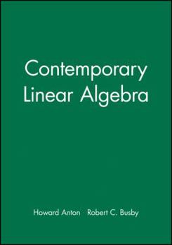 Paperback Mathematica Technology Resource Manual to Accompany Contemporary Linear Algebra Book