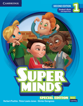 Paperback Super Minds Level 1 Student's Book with Digital Pack Special Edition Book