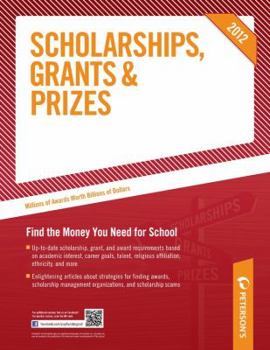 Paperback Scholarships, Grants & Prizes 2012 Book