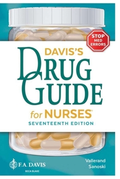 Paperback Drug Guide for Nurses Book