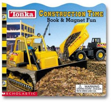 Board book Construction Time: Book & Magnet Fun [With Magnet Pieces] Book