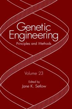 Hardcover Genetic Engineering: Principles and Methods Book