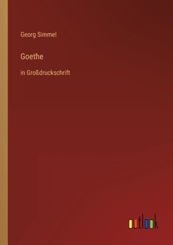 Goethe: in Großdruckschrift
