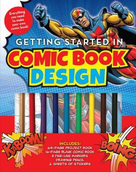 Paperback Getting Started in Comic Book Design Book