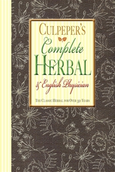 Paperback Complete Herbal & English Physician Book