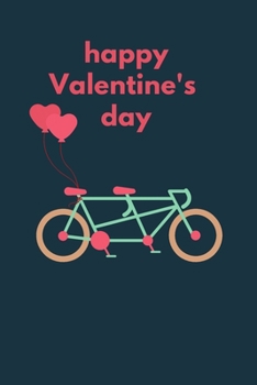 happy Valentine's Day: Lined Notebook/ happy Valentine's Day Gift/110 pages of "6"x"9"/soft cover