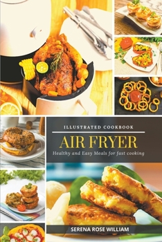 Paperback Air Fryer - Illustrated Cookbook Book