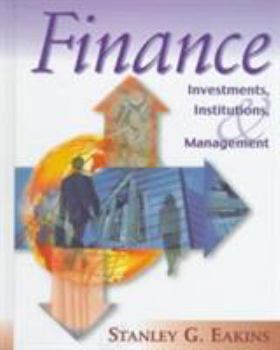 Hardcover Finance Investments, Institutions, & Management Book