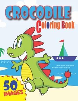 Paperback Crocodile Coloring Book