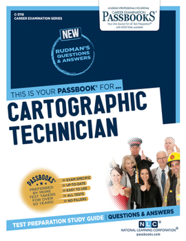 Paperback Cartographic Technician (C-3116): Passbooks Study Guide Volume 3116 Book