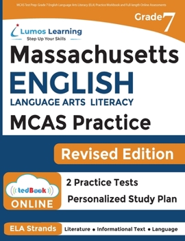 Paperback MCAS Test Prep: Next Generation Massachusetts Comprehensive Assessment System Study Guide Book