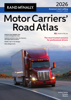 Misc. 2026 Rand McNally Motor Carriers Road Atlas Book