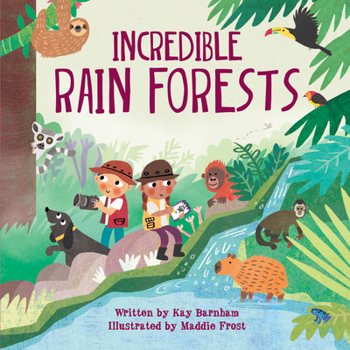 Library Binding Incredible Rain Forests Book