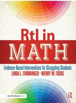 Paperback RtI in Math: Evidence-Based Interventions for Struggling Students Book