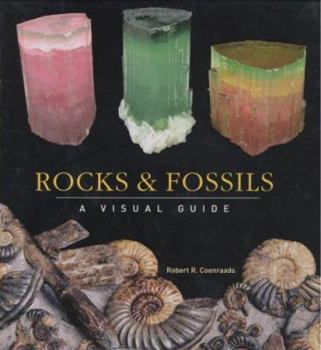 Hardcover Rocks and Fossils: A Visual Guide Book