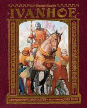 Library Binding Ivanhoe Book