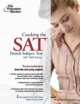 Paperback Cracking the SAT French Subject Test Book