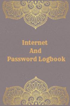 Paperback Internet And Password Logbook: Vol 17 Password Keeper Notebook Organizer Small Notebook For Passwords Journal Username and Password Notebooks Logbook Book