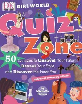 Paperback Quiz Zone (Girl World) Book