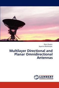 Paperback Multilayer Directional and Planar Omnidirectional Antennas Book
