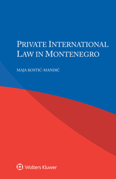 Paperback Private International Law in Montenegro Book