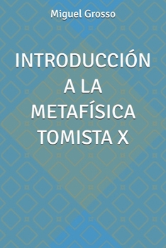 Paperback Introducción a la Metafísica Tomista X [Spanish] Book