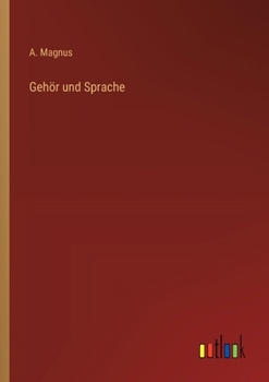 Paperback Gehör und Sprache [German] Book