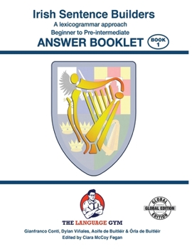 Paperback IRISH SENTENCE BUILDERS - B to Pre - ANSWER BOOK: Sentence Builder [Irish] Book
