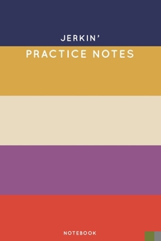 Paperback Jerkin' Practice Notes: Cute Stripped Autumn Themed Dancing Notebook for Serious Dance Lovers - 6"x9" 100 Pages Journal Book