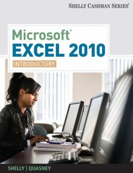 Paperback Microsoft Excel 2010: Introductory Book