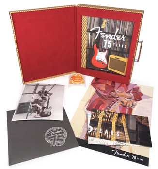 Hardcover Fender 75 Years: Deluxe Collector's Edition Book