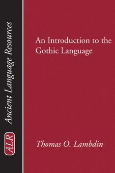 Paperback Introduction to the Gothic Language Book