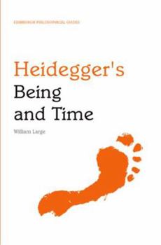 Paperback Heidegger's Being and Time: An Edinburgh Philosophical Guide Book