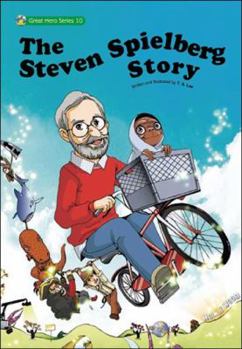 Paperback The Steven Spielberg Story (Great Hero Series) Book
