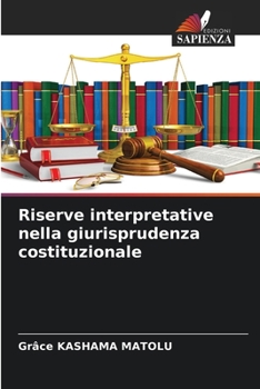 Paperback Riserve interpretative nella giurisprudenza costituzionale [Italian] Book
