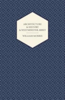 Paperback Architecture and History and Westminster Abbey Book